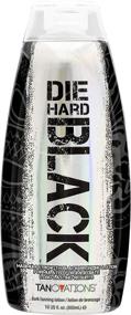 img 3 attached to 🔥 Introducing Die Hard Black Ed Hardy Indoor Tanning Lotion - Achieve Maximum Bronzing, 10 oz.