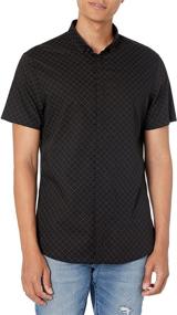 img 3 attached to Armani Exchange Pattern Stretch Popeline Men's Clothing