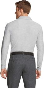 img 3 attached to 👔 Moisture-Wicking Stretch Men's Sleeve Shirt - Optimized Clothing for Shirts