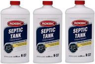 roebic k-37-q septic tank treatment - 32-ounce (3 pack) from roebic laboratories, inc. logo