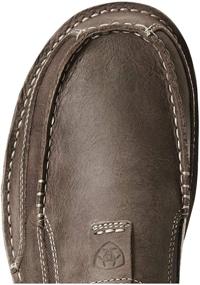 img 1 attached to 👞 Stay Comfortable and Stylish with ARIAT Eco Cruiser Bitterscotch Men's Loafers & Slip-Ons