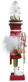 img 2 attached to 🍭 Kurt Adler 13.5-Inch Hollywood Candy Soldier Nutcracker, Multi-Colored