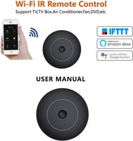 img 2 attached to 📱 Transform Your Ceiling Fan, TV, DVD, STB, and Fireplace into Smart Devices! Bidook Smart IR Remote Control - WiFi Enabled with Alexa, Google Home, IFTTT Integration - Universal Voice-Activated Hub Compatible with iPhone and Android