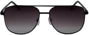 img 2 attached to 😎 Trendsetting Eye Fashion: Unisex Just Chillin' Full Reader Aviator Sunglasses by In Style Eyes