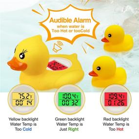 img 2 attached to 🐤 MSNUNA Baby Thermometer (Upgraded Set) - Ultimate Safety with Floating Yellow Duck Toy