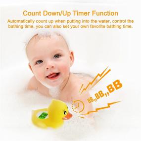 img 1 attached to 🐤 MSNUNA Baby Thermometer (Upgraded Set) - Ultimate Safety with Floating Yellow Duck Toy