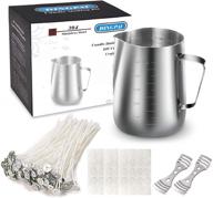 dingpai candle making kit: premium craft tools for diy candles - pouring pot, wicks, stickers & holders logo