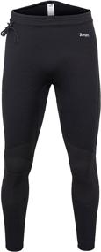 img 3 attached to 🩳 Stay Comfortable and Protected with Lemorecn Wetsuits Pants: 3mm Neoprene for Swimming and Canoeing