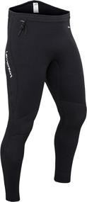 img 4 attached to 🩳 Stay Comfortable and Protected with Lemorecn Wetsuits Pants: 3mm Neoprene for Swimming and Canoeing