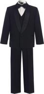 👔 olivia koo boys classic tuxedo - boys' clothing, suits, and sport coats logo