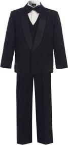 img 2 attached to 👔 OLIVIA KOO Boys Classic Tuxedo - Boys' Clothing, Suits, and Sport Coats