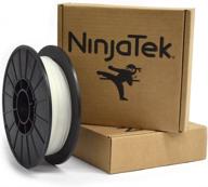 🔌 ninjatek 3dnf08117505 ninjaflex filament tpe 5kg: flexible and durable 3d printing material logo