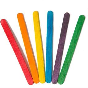 img 3 attached to 🔨 Crafting Sticks 4.5 Inch by Hygloss Products - Ideal for Crafts and DIY Projects