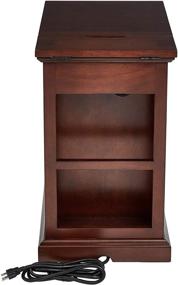 img 1 attached to 🏮 Ball & Cast Accent End Table: Dark Brown, 23-inch Height, Set of 1 - Stylish and Functional