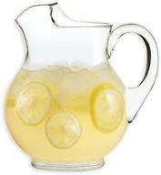 dailyware glass belly pitcher: effortlessly elegant and practical логотип