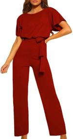 img 3 attached to Happy Sailed Casual Jumpsuits X Large Women's Clothing and Jumpsuits, Rompers & Overalls