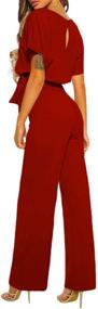 img 2 attached to Happy Sailed Casual Jumpsuits X Large Women's Clothing and Jumpsuits, Rompers & Overalls