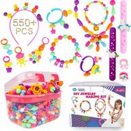 enhance creativity with pop beads: design your own necklaces and bracelets logo