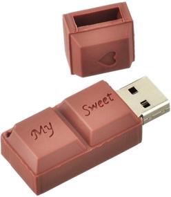 img 1 attached to 🍫 Cute 32GB Flash Drive, EASTBULL Novel USB Thumb Drive Cartoon Miniature Chocolate Date Storage (1PCS)