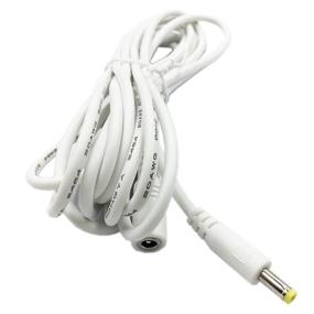 img 4 attached to 10ft Long White Extension Power Cord Replacement for 15W Alexa Dot 3rd Gen, Dot 4th Gen, Show 5, and TV Cube