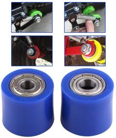 img 1 attached to Anauto Pulley Tensioner Motorcycle 10MM Blue