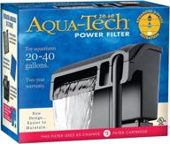 🐠 ultimate filtration solution: aqua-tech power aquarium filter for 20-40 gallon aquariums logo