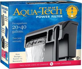 img 2 attached to 🐠 Ultimate Filtration Solution: AQUA-TECH Power Aquarium Filter for 20-40 Gallon Aquariums