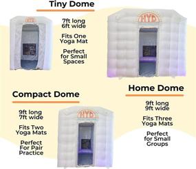 🏕️ Portable and Lightweight Inflatable Hot Yoga Dome: The…