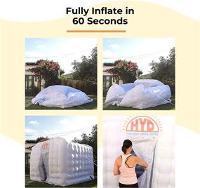 🏕️ Portable and Lightweight Inflatable Hot Yoga Dome: The…