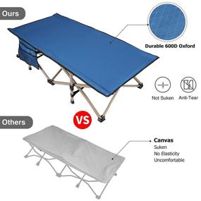 img 2 attached to 🏕️ Easy-to-Use REDCAMP Camping Folding Sleeping Portable Kids' Home Store: A Hassle-Free Solution for Comfortable and Convenient Sleep on Your Outdoor Adventures