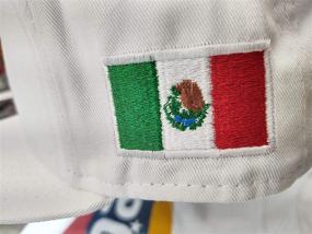 img 1 attached to Yupoong Mexico Snapback Embroidered Shield Outdoor Recreation