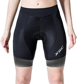 img 1 attached to XGC Underwear High Elasticity Breathable Black_Black Sports & Fitness for Cycling