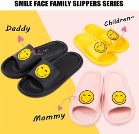 img 3 attached to DL Shower Slippers Lightweight Non Slip Waterproof Kids' Shoes for Bathroom