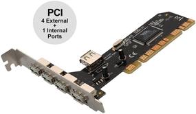 img 3 attached to 💻 Syba 5 Порт USB 2.0 PCI карта с внешними и внутренними портами - контроллер VIA VT6212 SD-VIA-5U