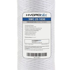 img 1 attached to 💧 Enhance Water Filtration with Hydronix SWC 25 1030 String Filter Length