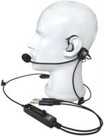 🎧 enhanced comfort: ufq l-1 super-light aviation headset with mp3 input, bag included logo