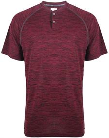 img 4 attached to LeeHanTon Henley Wicking Athletic Clothing Men's Clothing and Shirts