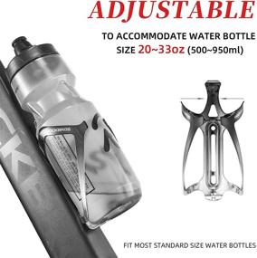 img 3 attached to ROCKBROS Lightweight Aluminum Bike Water Bottle Holder - Adjustable Cup Holder for MTB Road Bike - Durable Bicycle Cage Brackets