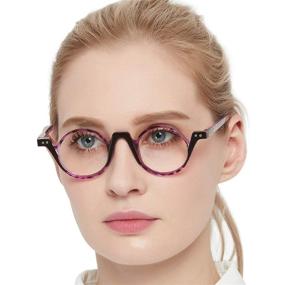 img 4 attached to 👓 OCCI CHIARI Cute Round Reading Glasses for Women - Multiple Strengths (1.0, 1.25, 1.5, 1.75, 2.0, 2.5, 3.0, 4.0, 5.0, 6.0)