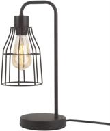 🏢 zz joakoah industrial table lamp: enhance your space with a rustic metal desk lamp for office, bedroom, and living room логотип