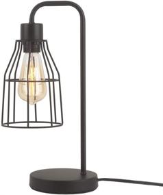 img 4 attached to 🏢 ZZ Joakoah Industrial Table Lamp: Enhance Your Space with a Rustic Metal Desk Lamp for Office, Bedroom, and Living Room