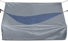 img 3 attached to Oak Creek Advanced Hammock Rain Fly: The Ultimate 110 Inch Multipurpose Rainfly for Hammocks