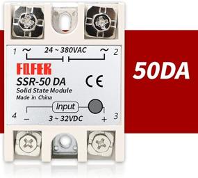 img 1 attached to 🔌 Artshu Module SSR 50DA 24 380VAC Output: Advanced Solid State Relay for Efficient Power Control