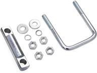 🔧 2.5" heavy-duty cross hitch tightener clamp - anti-rattle hitch coupling clamp: tiewards hitch tightener logo