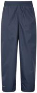 🩳 waterproof packable boys' pants - mountain warehouse bottoms clothing logo