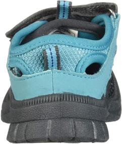 img 2 attached to 👟 OshKosh B'Gosh Унисекс-Ребенок Пол Парень Атлетические Песочные Сандалии: Прочность сочетается с комфортом в этой универсальной сандалии.