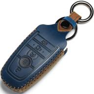 повысьте удобство управления вашим ford с помощью чехла для ключа a-blue dedicated key fob. логотип