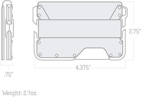 img 1 attached to 👛 Dango D01 Stylish Everyday Carry (EDC) Wallet