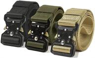 🎯 tactical military men's accessories with durable release buckle for women logo