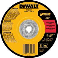 🔪 durable dewalt dw8426h metal cutting wheel - perfect for effortless 6-inch metal cutting with 5/8-11 arbor compatibility logo